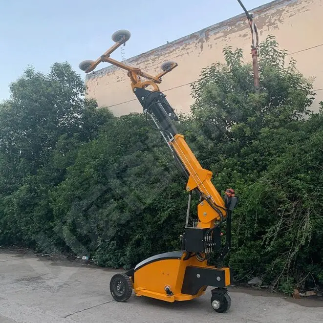 Robot de instalación de vidrio de motor de alta potencia, ventosa de vidrio, brazo de robot de asistencia para manejo de vidrio de coche