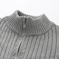 Cardigan pour homme : Nouvelle collection 2026 – Veste zippée en maille pour le printemps, l'automne et l'hiver