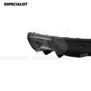 Kit carrosserie en fibre de carbone sèche de style Pt, diffuseur de pare-chocs arrière pour <span class=keywords><strong>Porsche</strong></span> <span class=keywords><strong>Taycan</strong></span> <span class=keywords><strong>4S</strong></span> <span class=keywords><strong>Cross</strong></span> Turismo - Product Image 6