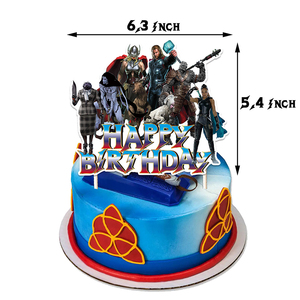 Juego de Decoración de Fiesta de Cumpleaños con Temática de Thor de <span class=keywords><strong>Marvel</strong></span>, con Globos y Artículos de Decoración para Fiestas Infantiles - Product Image 3
