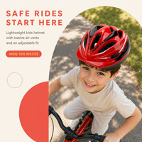 Casque de vélo pour enfants personnalisé OEM, casque de vélo pour enfant, casque de vélo pour enfants, sécurité réglable pour le cyclisme