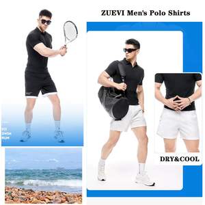 Negocios de hombres de alta calidad para camisa de polo Logotipo de nuevo diseño Jersey de secado rápido Color sólido Uso informal y deportivo Suministro ODM - Product Image 4