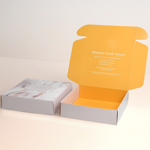 लोगो मुद्रण मैट प्रिंटिंग मैट सफेद कठोर बॉक्स पैकेजिंग मिठाई के लिए कस्टम आकार - Product Image 5