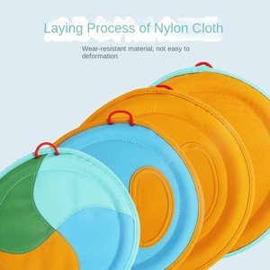 <span class=keywords><strong>BONNO</strong></span> ZWZN-0032 transfrontalier écologique étanche saveur poulet chien volant jouet toile Anti-morsure molaire interactif formation - Product Image 3