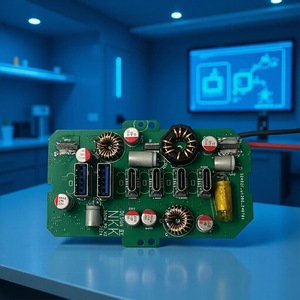 300W <b>Laptop</b> Charger PCBA Multi Port Fast Charging Adapter Board For Notebook <b>Power</b> <b>Supply</b> - Product Image 1