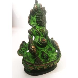 หัตถกรรมทองเหลืองรูปปั้นของลอร์ด kuber Murti เทพเจ้าแห่งความมั่งคั่งอวยพร Vastu Feng Shui pujag ของขวัญของใช้ในวันหยุด - Product Image 1