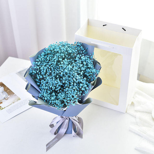 Ramo pequeño de gypsophila, ramo de mano, ramo de flores eternas de gypsophila, regalo terminado, venta al por mayor, artículos para el hogar, arte floral - Product Image 6