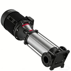 ปั๊มน้ำหลายใบพัดแนวตั้ง Grundfos Cr 1 แรงม้า มอเตอร์สามเฟส ข้อต่อหน้าแปลน ขนาดท่อปล่อย 1 นิ้ว - Product Image 3