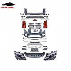 Nuovo Design W447 Aggiornamenti Stile AMG Paraurti Anteriore <span class=keywords><strong>e</strong></span> Posteriore Minigonne Laterali Cofano Griglia Fari Luci Posteriori Spoiler Kit Carrozzeria per <span class=keywords><strong>Mercedes</strong></span> - Product Image 1