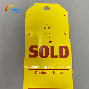 Lớn huỳnh quang giá bán tag gương chiếu hậu bán tag ô tô gương chiếu hậu tag - Product Image 5