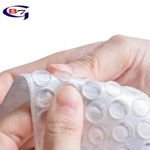 自己接着性裏打ちシリコンラバーバンパーパッド半球形シリコンラバーパッド - Product Image 4