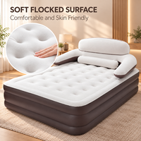 Matelas Gonflable Multicolore Tout Usage avec Dossier – Nouveau Mobilier de Maison pour une Séjour Confortable au Parc