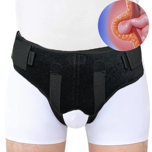 Cinturón <span class=keywords><strong>de</strong></span> Soporte para <span class=keywords><strong>Hernia</strong></span> <span class=keywords><strong>Inguinal</strong></span> <span class=keywords><strong>de</strong></span> Neopreno para Hombre, Ajustable con Almohadillas <span class=keywords><strong>de</strong></span> Presión Dobles y Removibles - Product Image 2