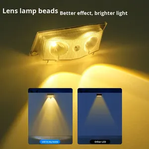 Lámpara Solar de Pared IP65 Impermeable RGB + 3000K 4000K 6000K |   Luz Ambiental para Jardín, Valla, Escaleras y Caminos, Duración de 10 a 12 Horas - Product Image 4