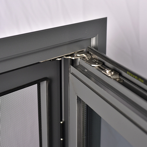 Thiết kế hiện đại cách âm cầu vỡ kính cường lực trượt cửa sổ ngang hợp kim nhôm cho tòa nhà thương mại - Product Image 2