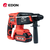 Marteau perforateur rotatif sans fil EDON de haute qualité, multifonction, batterie lithium 21V, moteur sans balais