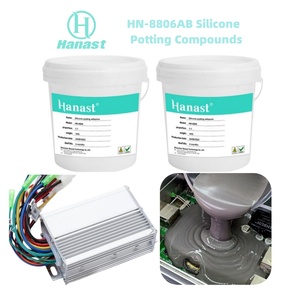 Compuesto de Silicona Líquida Flexible Encapsulante de Baja Tensión y Anti-amarilleo <span class=keywords><strong>para</strong></span> <span class=keywords><strong>el</strong></span> Encapsulado de Controladores LED y Paneles Solares - Product Image 1