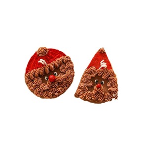 New Design Christmas Handmade <b>Gift</b> Santa Claus Cookie Shaped Soy Wax Aromatherapy Scented <b>Candle</b> - Product Image 5
