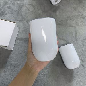 Vasos de Vino y Tazas de Agua con Forma de Huevo de 12oz para Sublimación, Ideales para Horno, en Blanco, para DIY - Envío desde Almacén de EE. UU. - Product Image 4