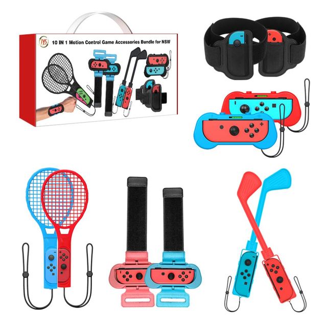 2022 Hot Selling Switch Golf Club &Switch Tennis Racket Switch10 in 1 Motion Sensing Sports Suit JYS-NS215