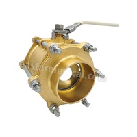Vanne à boisseau sphérique en laiton forgé pour oxygène médical, 1/2 ", 1 ", 2 ", 4 ", trois pièces, vanne d'isolement, meilleur prix OEM, usine chinoise