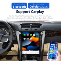 12.1 pouces Android 128G pour Toyota Camry 2012-2016 Qualcomm lecteur multimédia Gps Navigation 2 Din unité principale