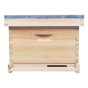 ZHILI BEE Nueva Caja de Cría Profunda Langstroth de 10 Cuadros Menger Bee, Equipo para Apicultura de Madera de Abeto Chino, 505*230*245mm, 2 Años de Garantía - Product Image 6