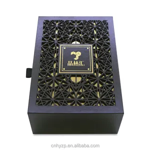 Perfume personalizado caja de regalo vacía aceite esencial joyería embalaje artesanía regalo caja de cuero