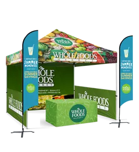 Custom Print Advertising Promotional 10x10 Canopy Sports Pop Up Tent