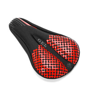 Bicycle Saddle Cover Gel <b>Padding</b> Mountain Bike Seat <b>Cushion</b> Comfortable Cycling Accessory Unisex Adult Black - Product Image 4