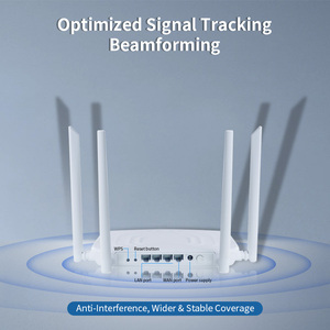Mới nhất tốc độ cao ac1200m băng tần kép 2.4G & 5G Wifi Router với bốn anten 1000Mbps <span class=keywords><strong>Max</strong></span> LAN tốc độ dữ liệu cho văn phòng hoặc sử dụng nhà - Product Image 6