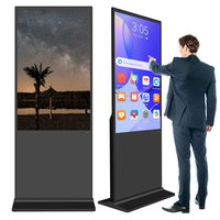 Señalización Digital Ultrafina para Centros Comerciales, 43/49 Pulgadas, Sistema Dual Android/Windows, CMS Integrado, Publicación de Videos/Imágenes, en Oferta