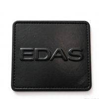 Étiquettes personnalisées avec logo 3D en relief, patchs en caoutchouc écologiques à coudre pour chaussures Winslabel WSRP19022101, étiquette injectée