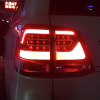KGKB LED-Rückleuchten-Set für Toyota Land Cruiser LC200 2008-2015 Upgrade DRL Bremslicht Rückfahrlicht Blinker Plug & Play