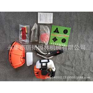 เครื่องตัดหญ้า 40.2 ซีซี เครื่องยนต์เบนซิน 2 จังหวะ ตัวเครื่องทำจากพลาสติก สำหรับตัดหญ้าและพุ่มไม้ - Product Image 4