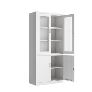 यू बाई आधुनिक फोल्डेबल एल्यूमीनियम फ़ाइल कैबिनेट स्टेशनरी कोड कोने के लिए कर्मचारी के लिए रसोई जिम आउटडोर स्कूल उपयोग - Product Image 1