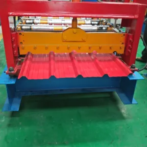 roof panel profile color steel metal sheet roll forming machine