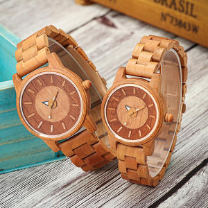 Luxury Men's <b>Wooden</b> <b>Watch</b> Chronograph Movement Custom Logo Engraved Oval Analog Power Reserve Private Label Luxury Wristwatch - Product Image 2