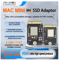 JCID M4 Mac Mini SSD 2TB 1TB Harddisk Internal Solid State Hard Disk SSD Drive PCB Board untuk MAC MINI M4