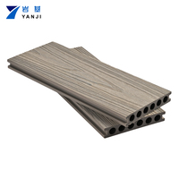 Plancher composite en bois-plastique (WPC) pour extérieur, avec gaufrage 3D imitation bois, fabrication chinoise