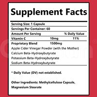 Capsules Minceur Keto BHB en Gros pour OEM – Soutien Détox Ventre Plat, Boost d'Énergie, Brûleur de Graisse pour la Perte de Poids