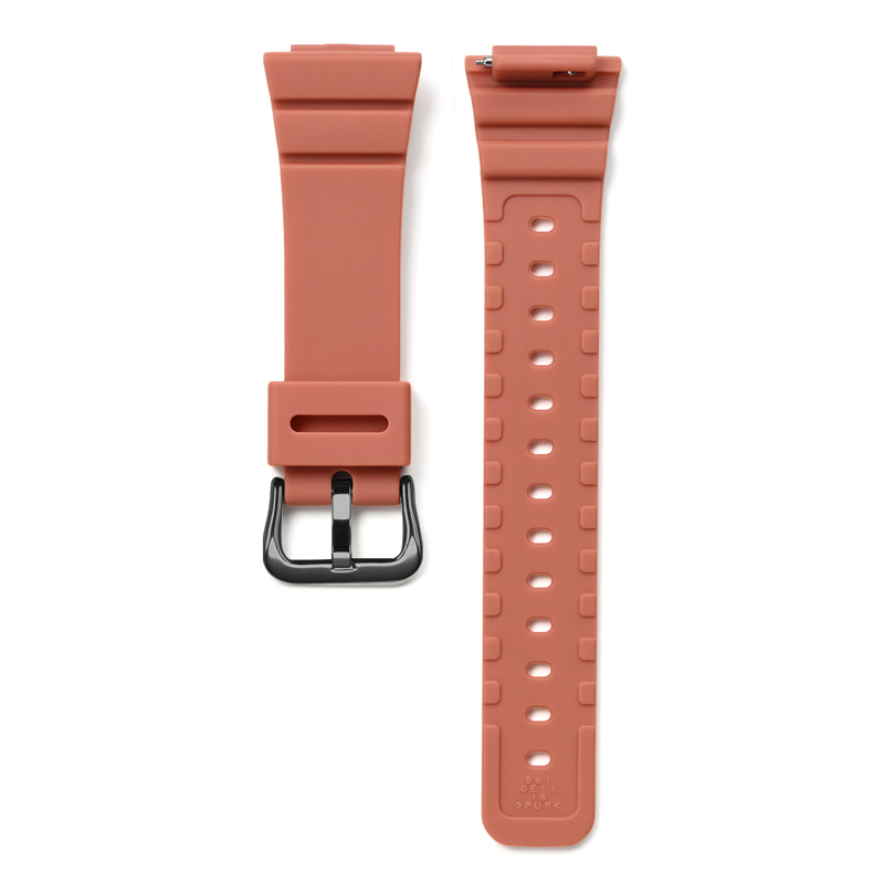 Dark Red With Black Buckle