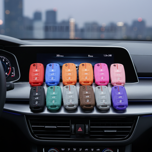 Per <span class=keywords><strong>Volkswagen</strong></span>: Cover per Chiavi <span class=keywords><strong>Auto</strong></span> di Lusso all'Ingrosso, Custodia per Chiavi alla Moda con Protezione in Silicone, Prezzo Ragionevole - Product Image 1