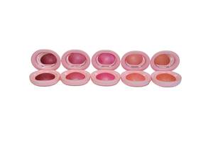 Illuminatore per guance fard <span class=keywords><strong>al</strong></span> forno colori personalizzati rosa arancione naturale Palette di fard vegano - Product Image 2