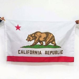 Wholesale 3x5FT 100% Polyester Custom Premium Fabric Digital Printing California <b>Flags</b> - Product Image 3