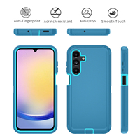 Étui de protection pour téléphone portable de haute qualité 4 en 1, étui de protection pour Samsung A16 A06 A36 A55 A15