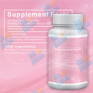 SUNI OEM ODM Private Label Bulk Vegan Halal Glutathione Huidverlichtende Capsules Supplement <span class=keywords><strong>L-Glutathione</strong></span> Capsules voor Volwassenen - Product Image 2