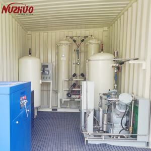 NUZHUO containerizzato PSA generatore di ossigeno portatile O2 impianto di separazione 10Nm ³/h con macchina di riempimento fabbrica vendita calda - Product Image 3
