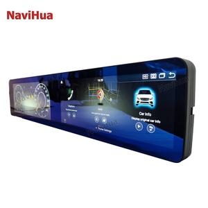 For NaviHua 12.3-Inch Dual Touch Screen Android Car Radio GPS Navigation Digital Cluster DVD Player 4GB RAM for Benz W221 TV - Product Image 6