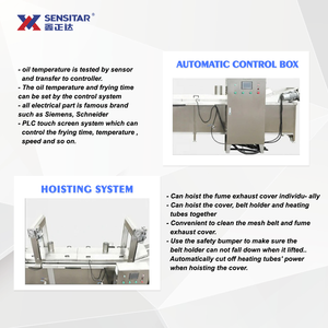 Máquina Freidora Automática para Hacer Donas, Industrial, Eléctrica, Continua, 500 kg/h, con Certificación CE, Nueva, de Acero Inoxidable 304 de Alta Calidad - Product Image 4